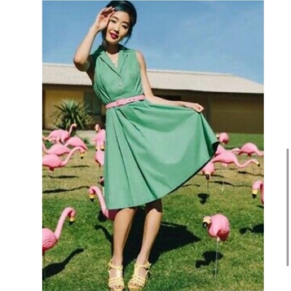 ModCloth retro dress with pockets